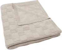 Paturica Jollein Box Knit Warm Sand GOTS, 100x150 cm