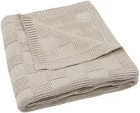 Paturica Jollein Box Knit Warm Sand GOTS, 75x100 cm foto