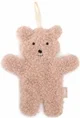 Jucarie textila pentru suzeta Jollein Teddy Bear Wild Rose foto