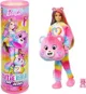 Papusa Barbie Cutie Reveal in costum de plus de ursulet foto