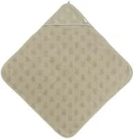 Полотенце с капюшоном Jollein Miffy Jacquard Olive Green, 75x75 см foto