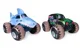 Jucarie din plus Spin Master Monster truck Megalodon si Grave Digger foto