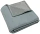 Плед Jollein Cosy Knit Sea Green/Velvet, 75x100 см foto