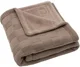 Плед Jollein Box Knit Milky Coffee/Velvet GOTS, 75x100 см foto