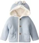 Carter's Cardigan captusit cu sherpa si gluga Blue Solid foto