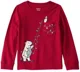 Carter's Bluza cu maneca lunga Red Polar Bear foto