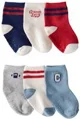 Carter's Set 6 perechi de sosete Bootie Varsity-Rugby Stripe foto