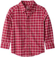 Carter's Camasa din bumbac Matching Plaid Red