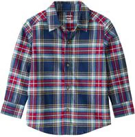 Carter's Camasa din bumbac Matching Plaid Green Navy foto