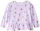Carter's Bluza cu maneca lunga Stock Up Shop Purple Floral foto