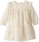 Carter's Rochita festiva cu sclipici Ivory Tulle foto