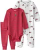 Carter's Set 3 piese Christmas Tree - pijama, body si pantaloni foto