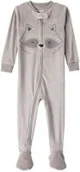 Carter's Pijama Velboa Grey Racoon Face foto