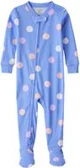 Carter's Pijama din bumbac Blue Smiley foto