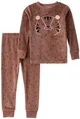 Carter's Pijama Velboa Brown Tiger Face foto
