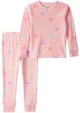 Carter's Пижама Velboa Pink Smiley Face foto