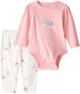 Carter's Комплект 2 в 1 Pink Mommy Me Dinos - боди и штаны foto