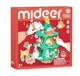 3D Puzzle muzical rotativ Mideer Atelierul lui Mos Craciun foto
