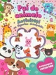 Детёныши животных. Задания с вынимающимися фигурками. Сенсорные наклейки. foto