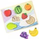Puzzle tactil Viga Toys Fructe, 7 piese foto