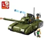 Set de constructie Sluban Army T-14S, 319 piese foto