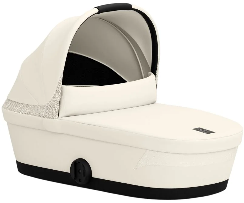 Люлька для коляски Cybex Melio Canvas White foto