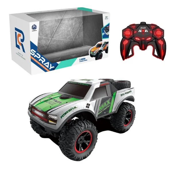 Masina cu telecomanda RC-Cars cu lumina, fum si incarcare USB, 1:12 foto