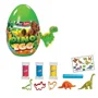Набор для лепки в яйце Play Toys Динозавры foto
