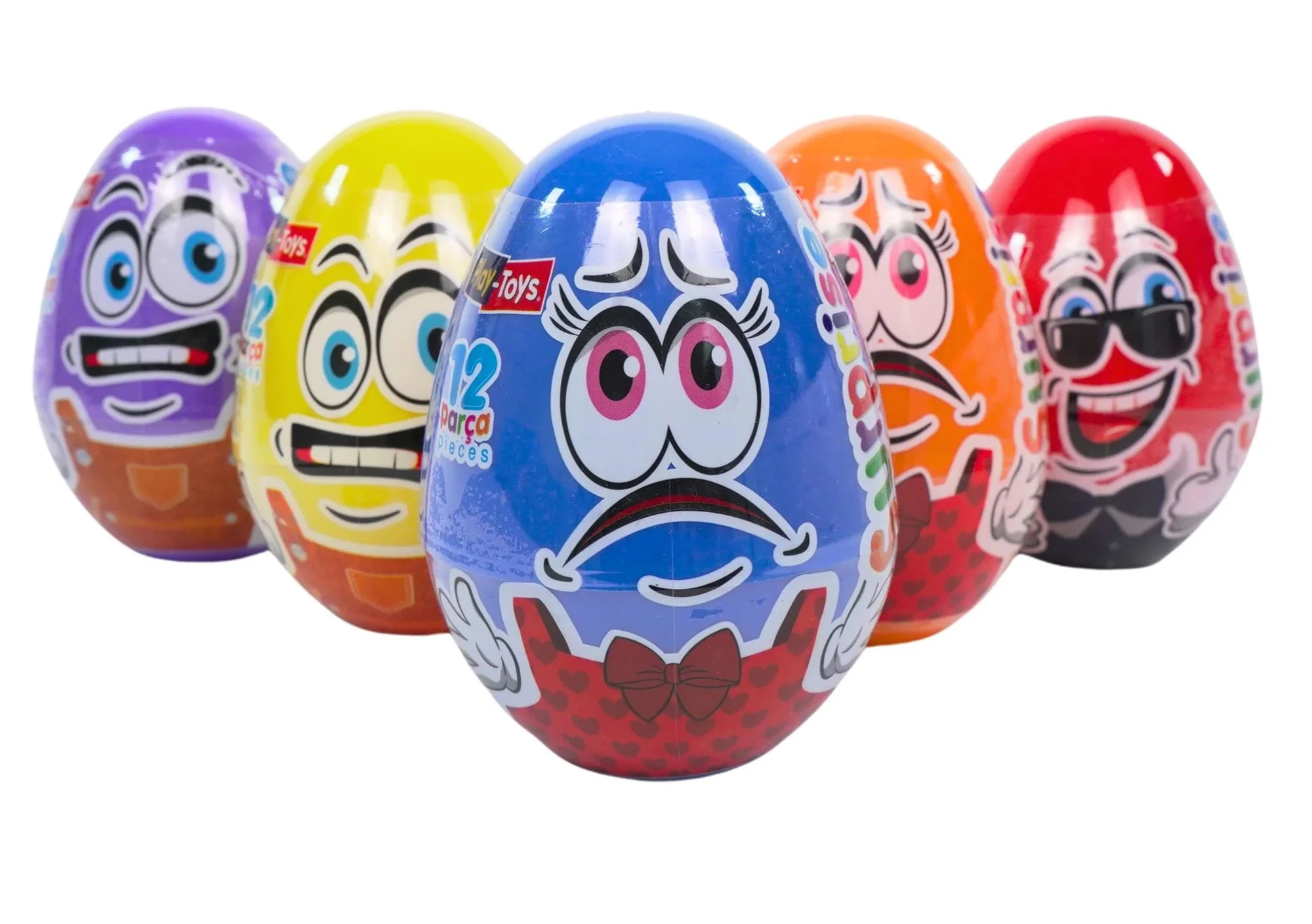 image for Набор для лепки в яйце Play Toys «Puzzle Сюрприз» foto
