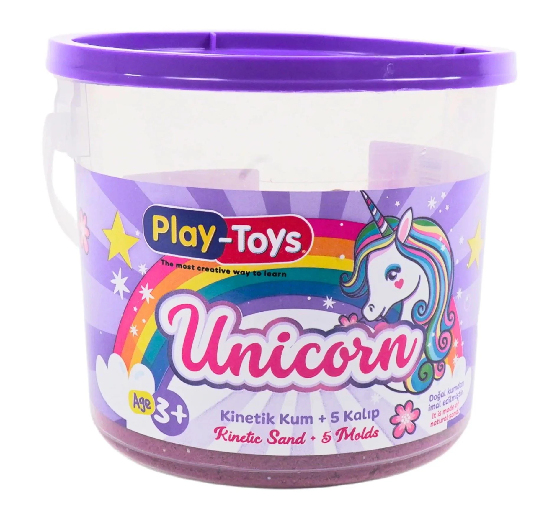 image for Кинетический набор «Unicorn» Play Toys, 400 г foto