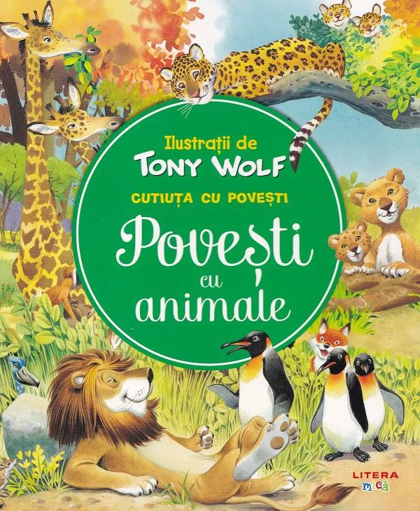 image for Cutiuta cu povesti. Povesti cu animale, Tony Wolf foto