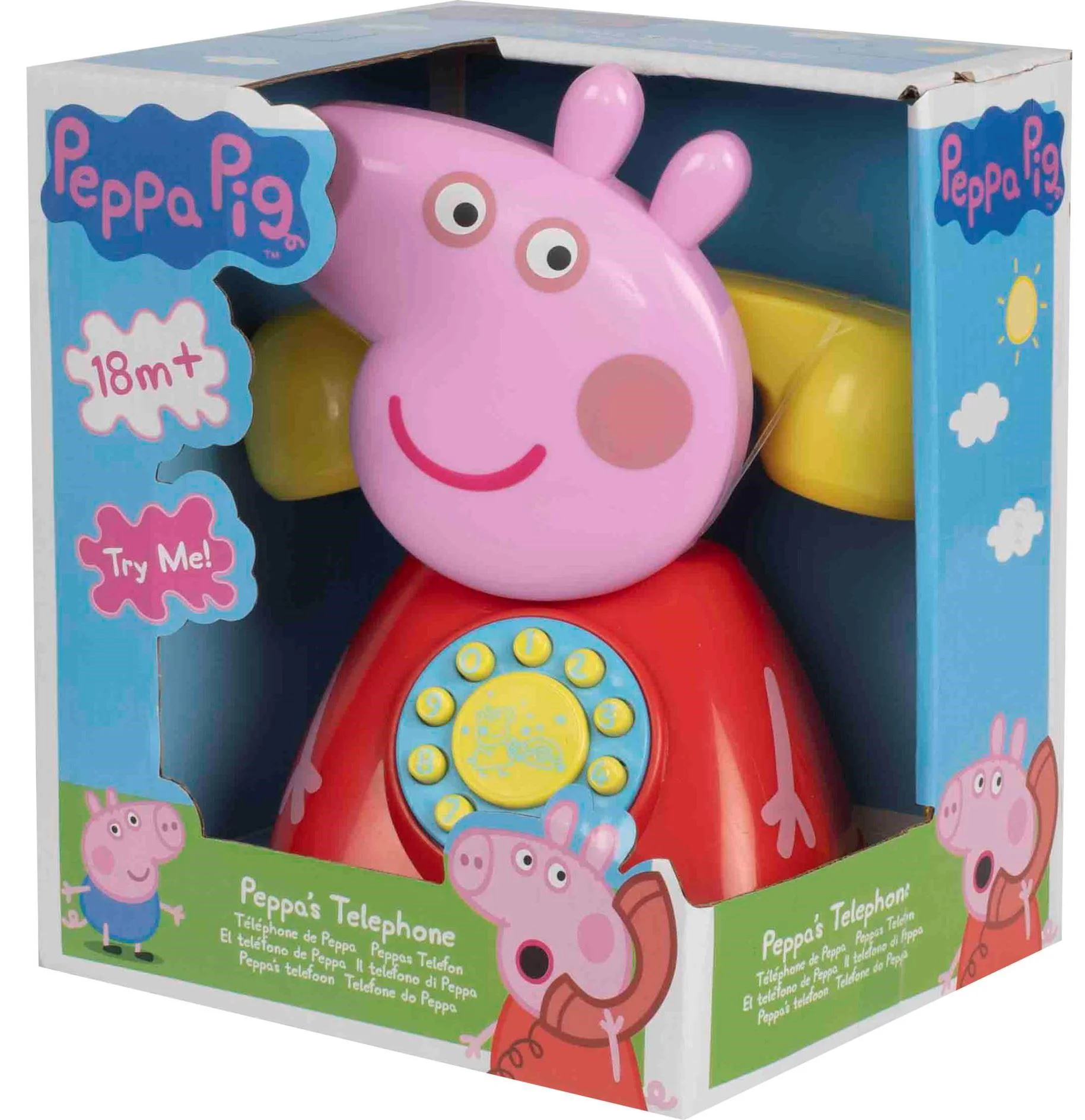 image for Telefon interactiv HTI Purcelusa Peppa foto
