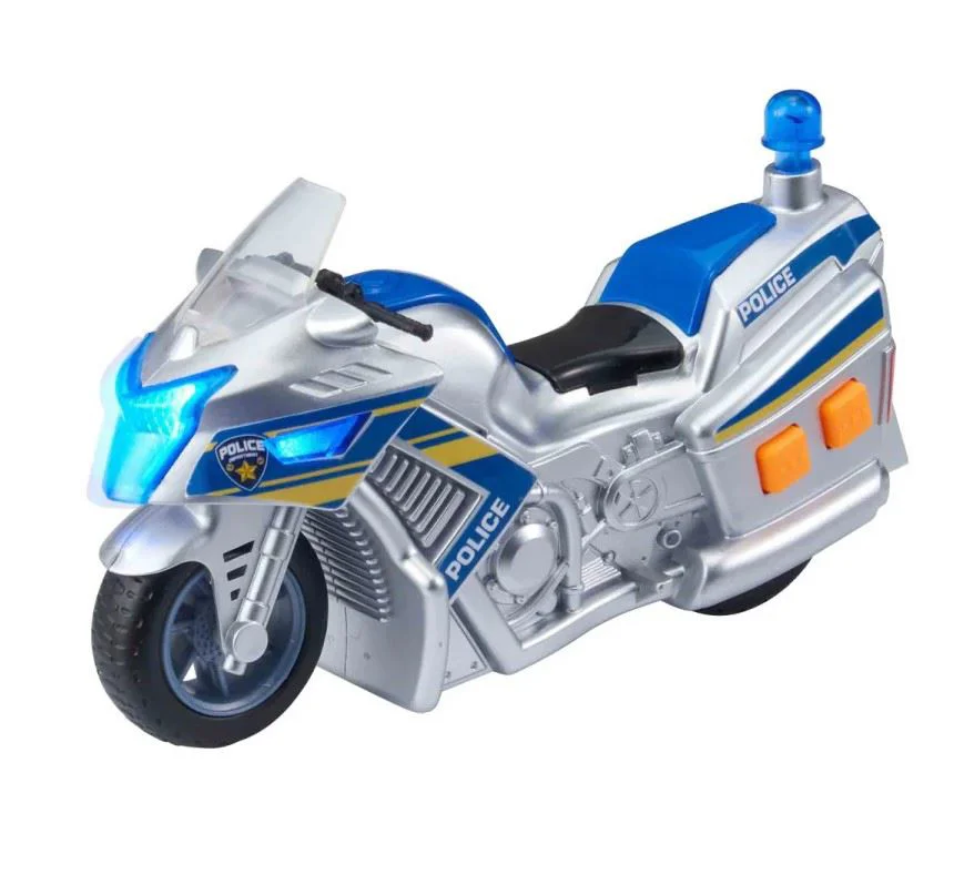 image for Motocicleta de politie HTI Teamsterz cu lumina si sunet foto