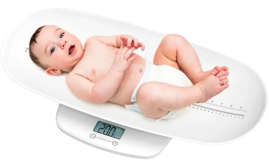 Cantar digital Momcozy cu indicator de inaltime foto
