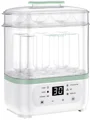 Sterilizator si uscator pentru biberoane 8 in 1 Momcozy White foto