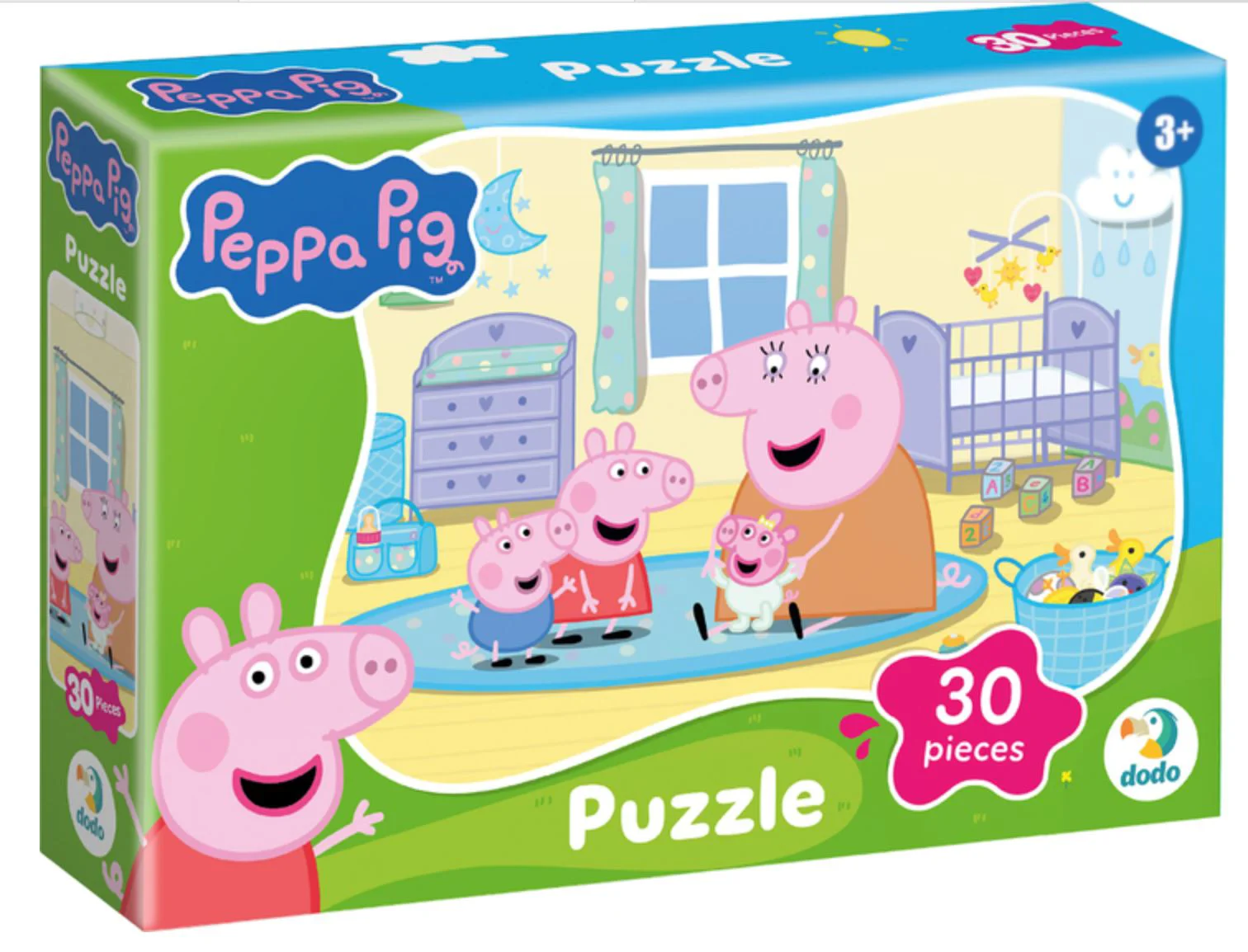 Puzzle Dodo Camera bebelusului, Peppa Pig, 30 el. foto