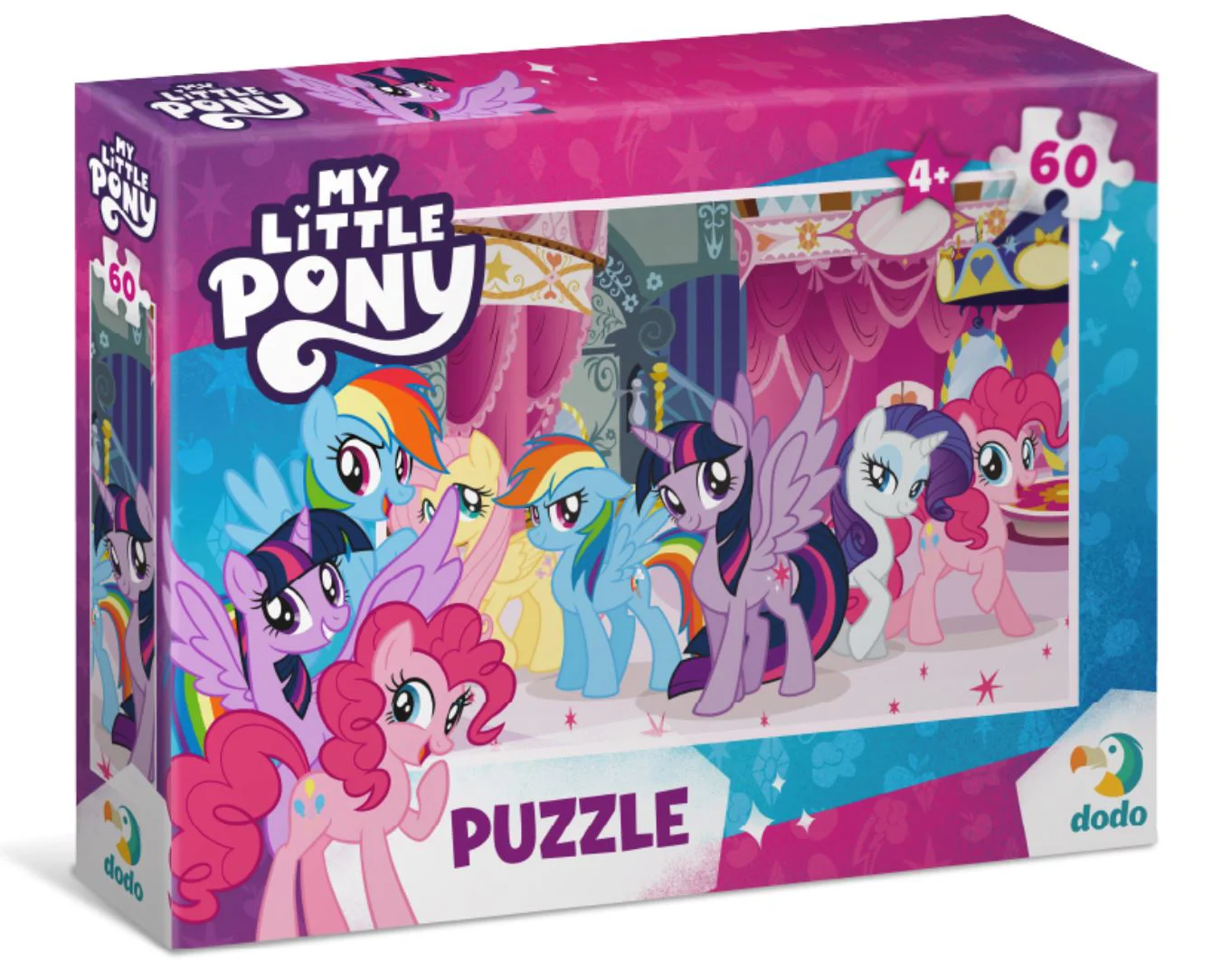 image for Пазл Dodo My Little Pony Друзья пони, 60 эл. foto