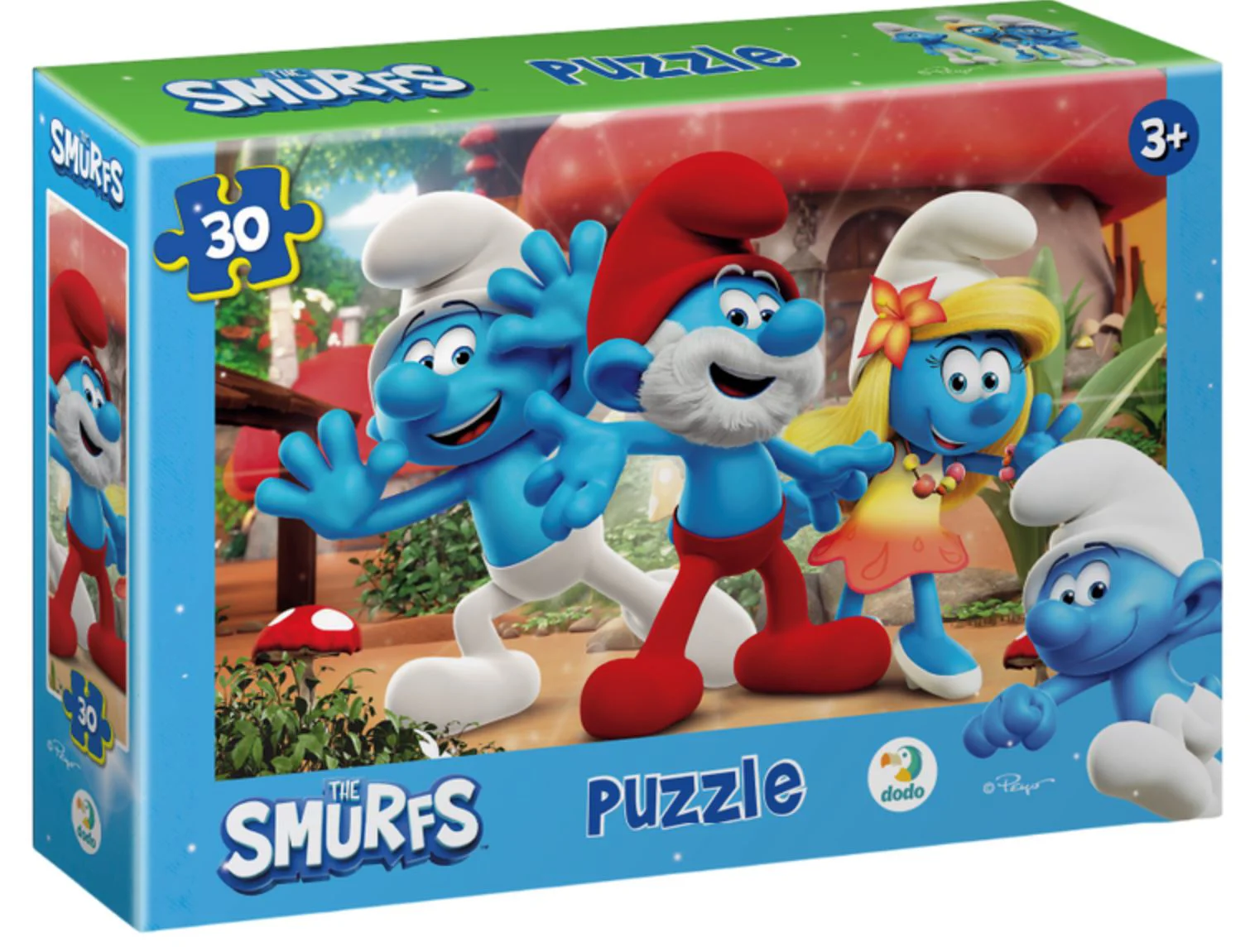 Puzzle-mini Dodo Smurfii, 30 el. foto