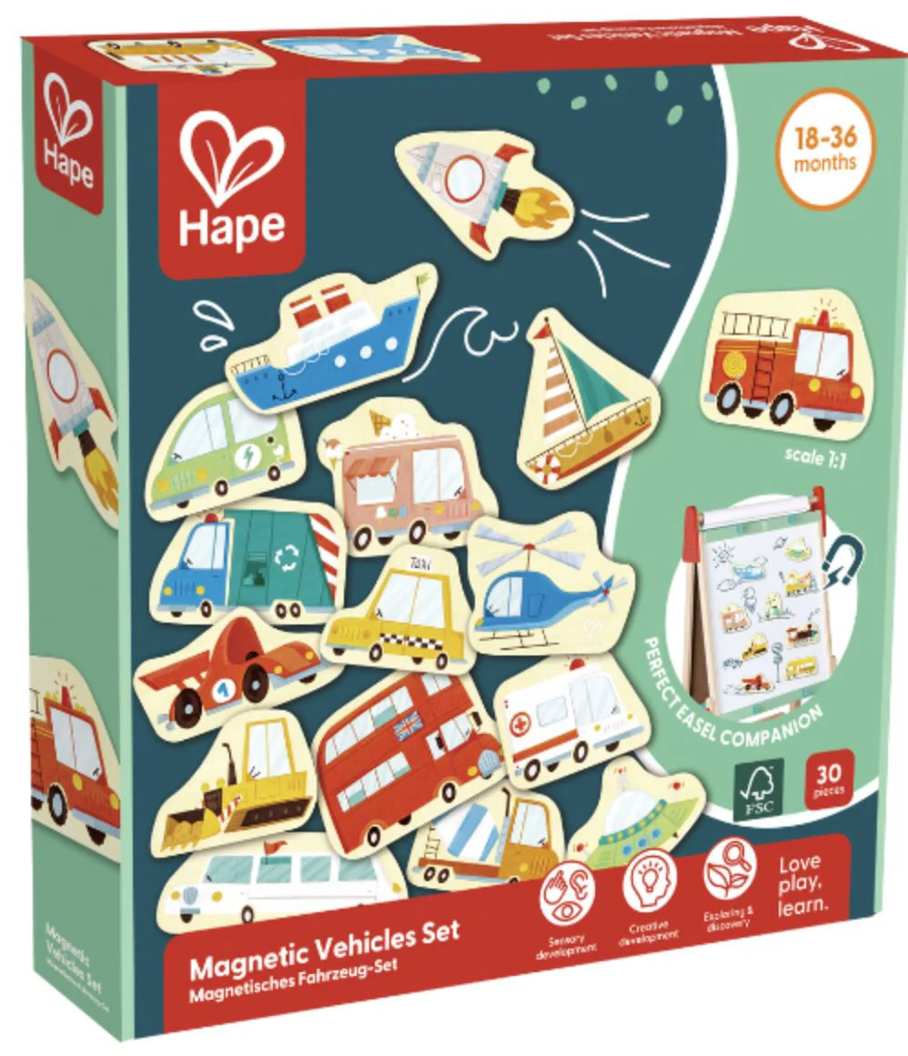 image for Set de figurine magnetice Hape Transport foto