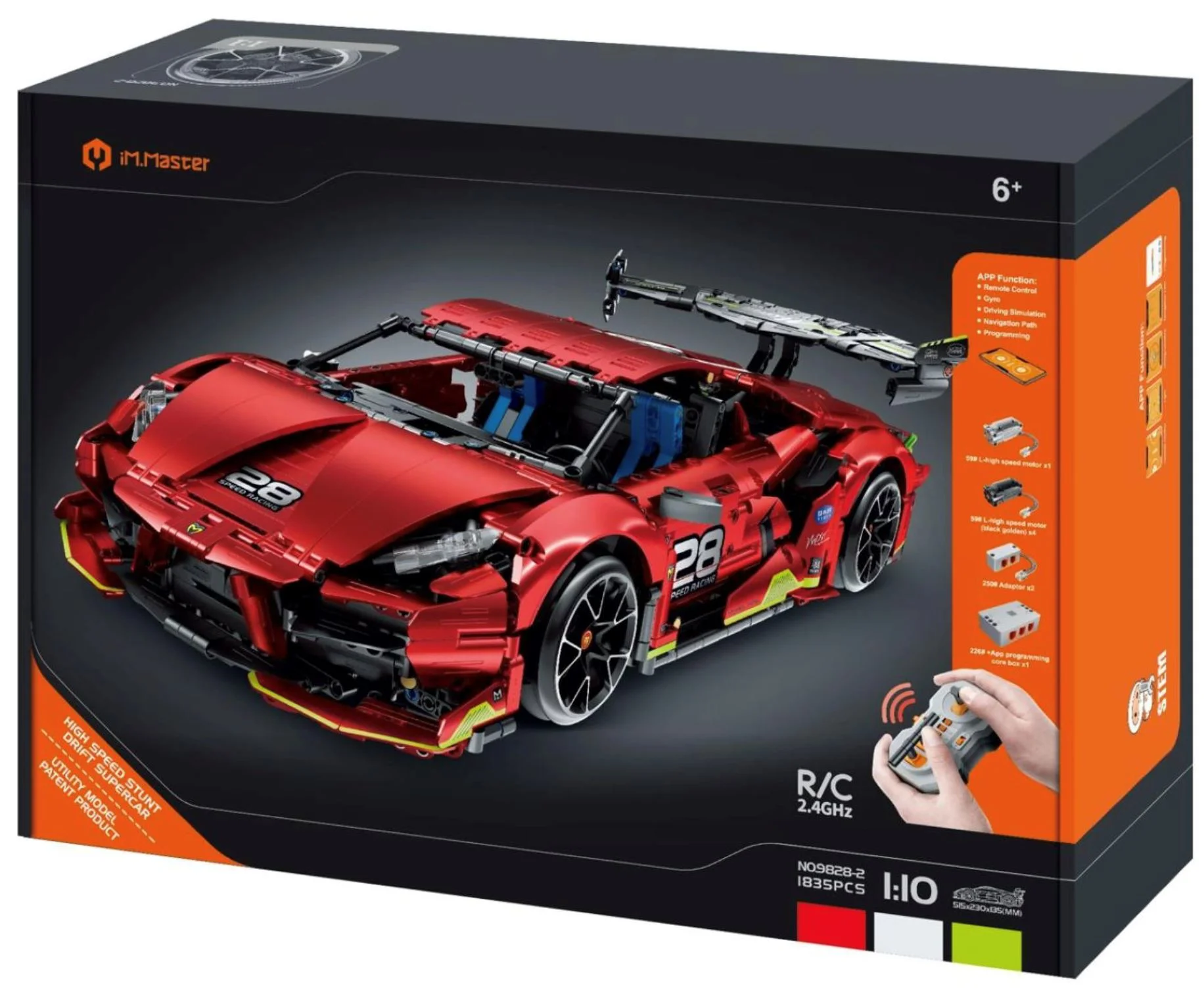 image for Set de constructie iM.Master Automobil sportiv cu telecomanda foto