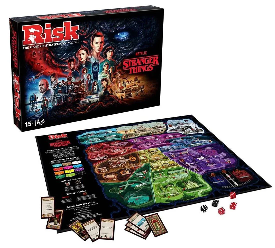 Настольная игра Risk «Очень странные дела» (англ.) foto