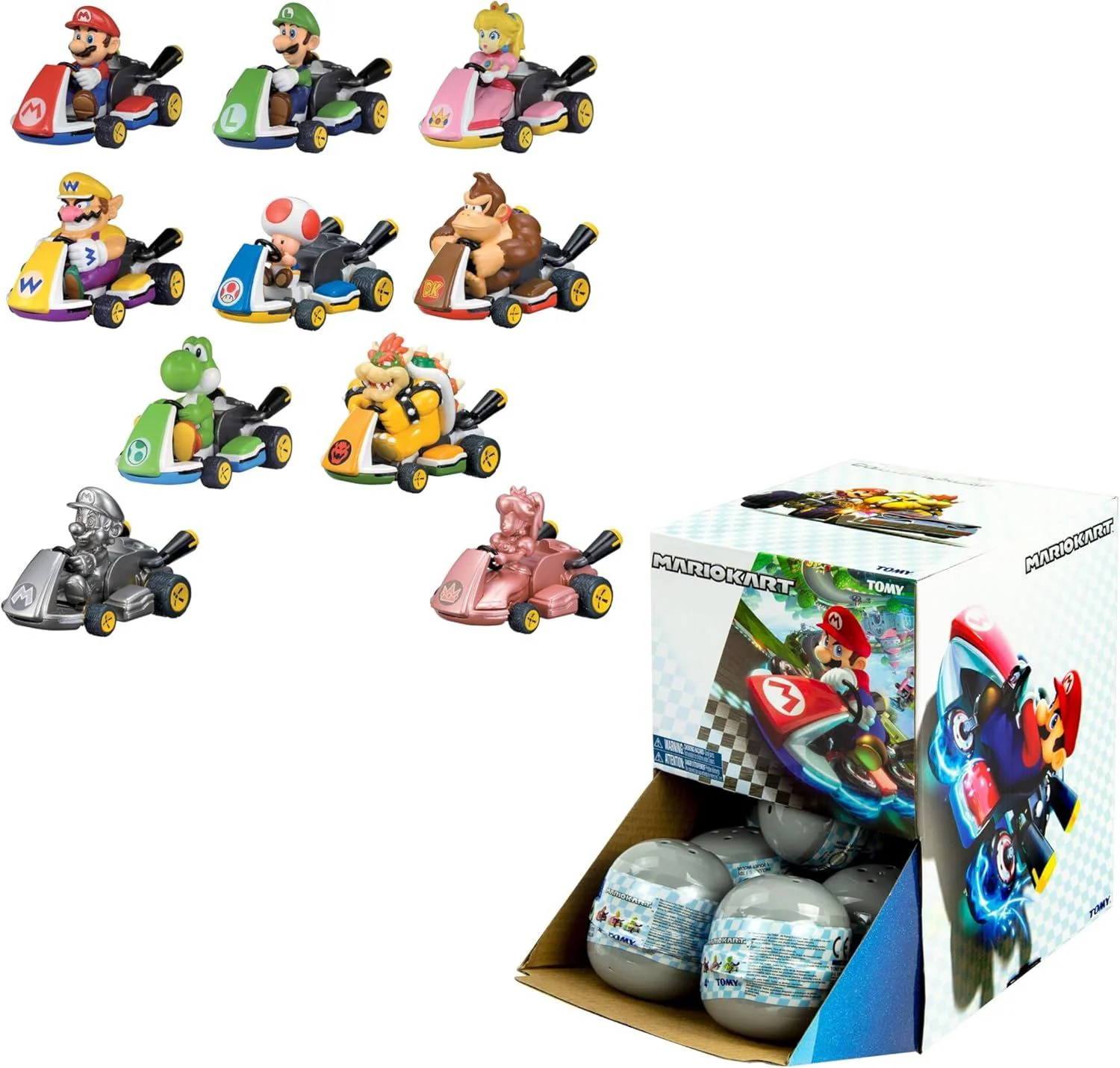 Ou surpriza cu jucarie Tomy Mario Kart foto