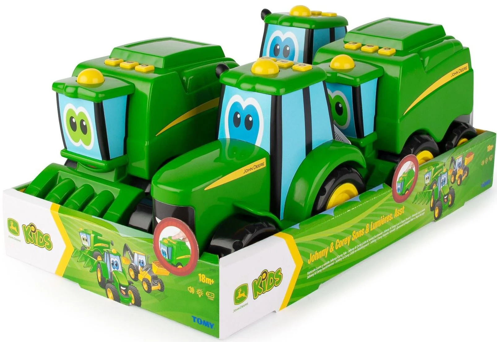 image for Набор интерактивных машинок Tomy John Deere foto