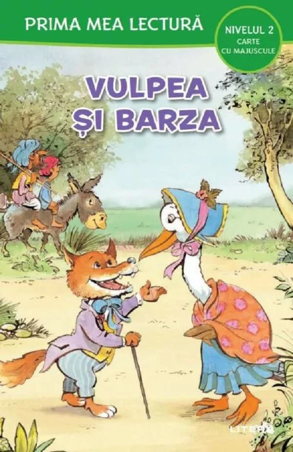 Vulpea si barza, nivelul 2. Prima mea lectura foto