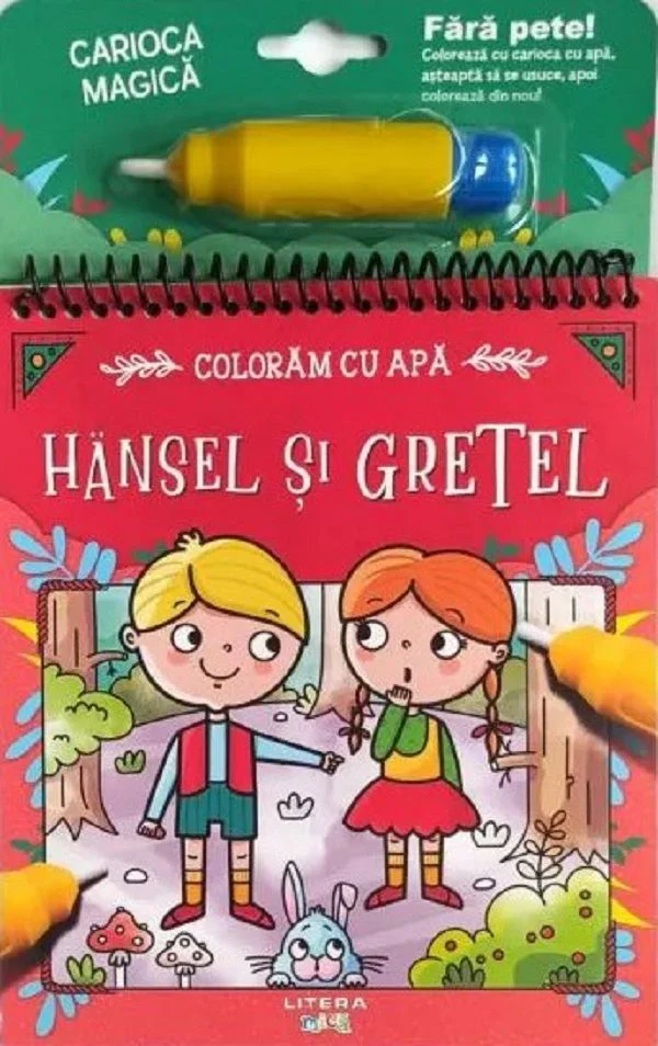 Coloram cu apa. Hansel si Gretel foto