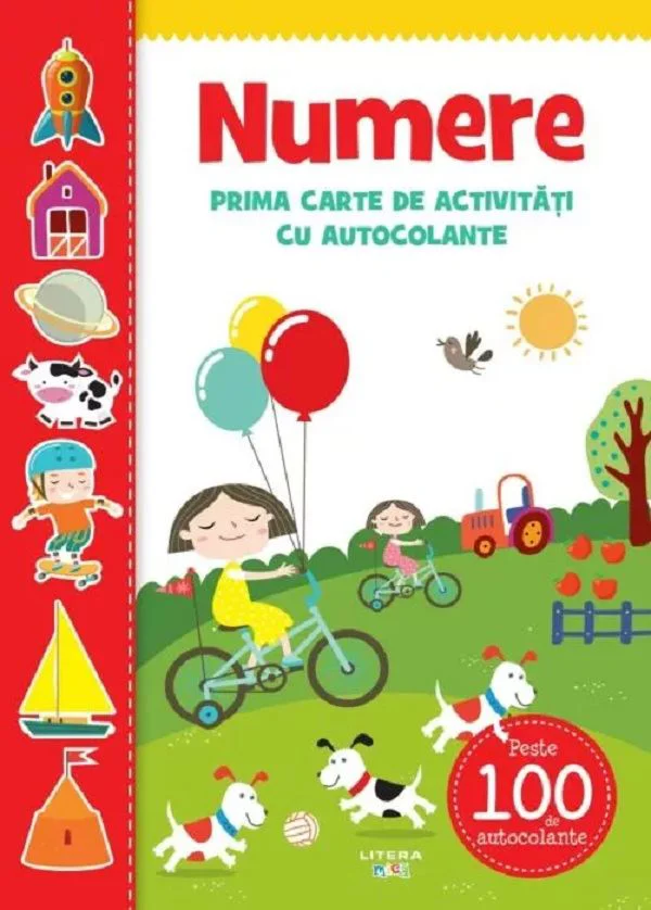 Numere. Prima carte de activitati cu autocolante foto