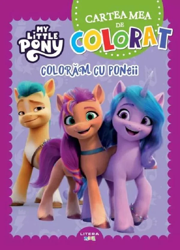 image for My Little Pony. Cartea mea de colorat: Coloram cu poneii foto