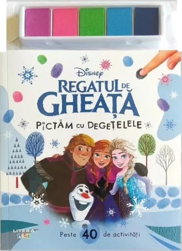 Disney. Frozen. Pictam cu degetelele foto