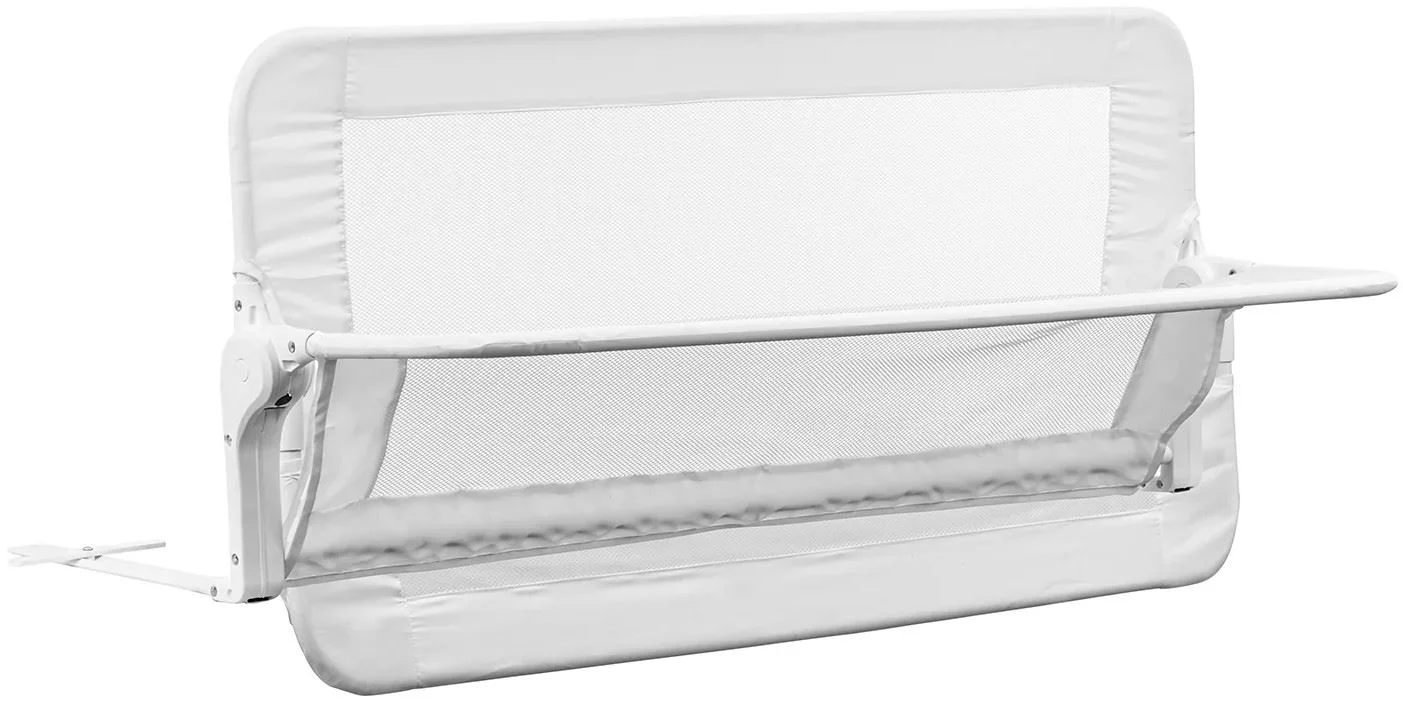 image for Боковой защитный бортик BabyJem White, 120x48,5 см foto