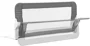 Боковой защитный бортик BabyJem Grey, 120x48,5 см foto